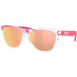 Lunettes de soleil Oakley Frogskins Clear - verres Prizm Rose Gold
