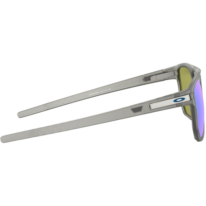 Lunettes de soleil Oakley Latch Beta Matte Grey Ink - verres Prizm Sapphire Iridium Polarized