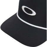 Casquette Oakley Ellipse Rope - noir/blanc | Oxmoto