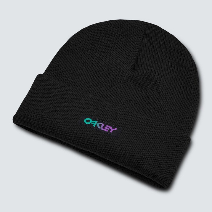 Bonnet Oakley B1B Gradient Patch - noir | Oxmoto