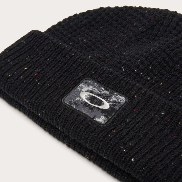 Bonnet Oakley Ellipse Patch Waffle - noir | Oxmoto