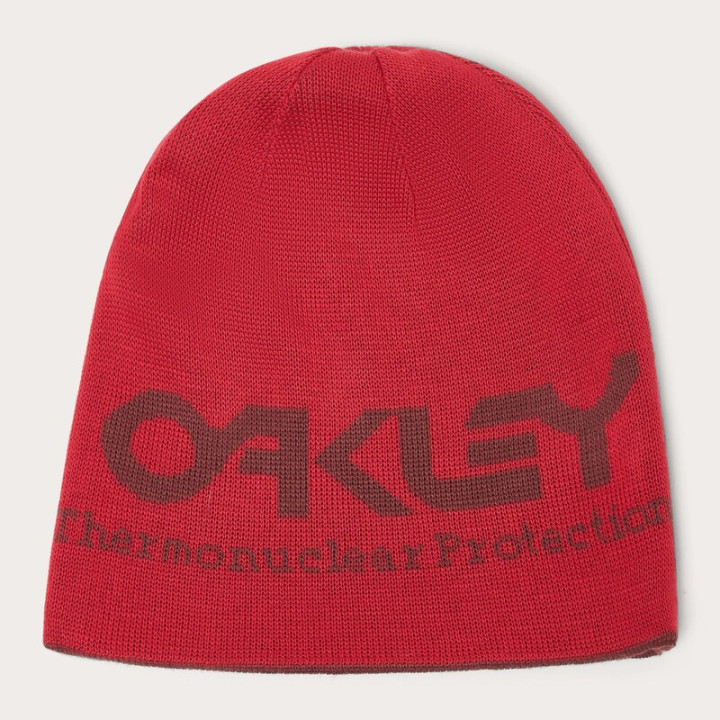 Bonnet Oakley TNP Reversible - rouge | Oxmoto