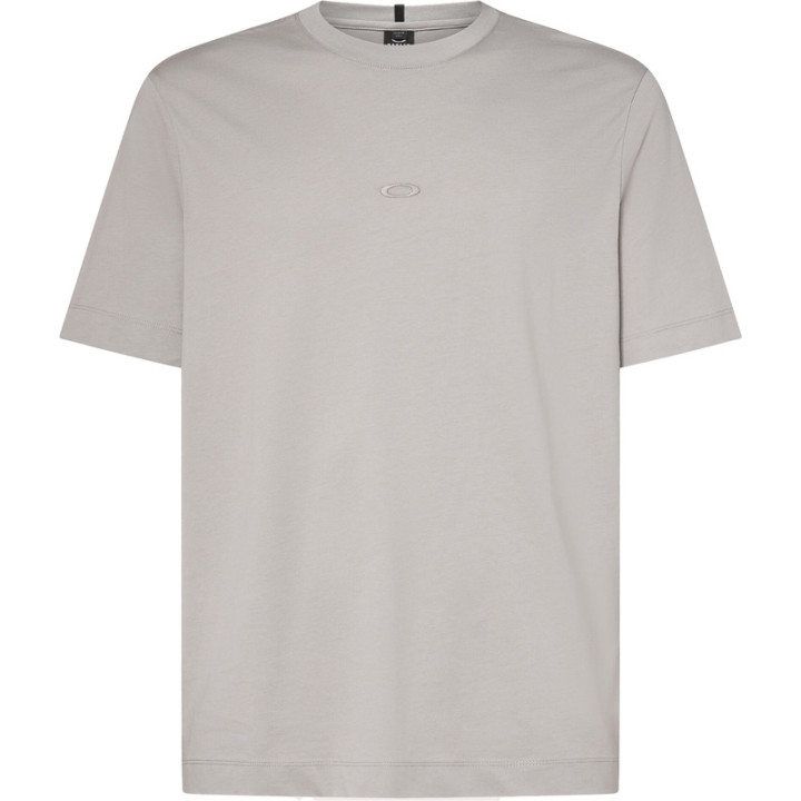 T-Shirt Oakley Stacked Flow - Cement | Oxmoto