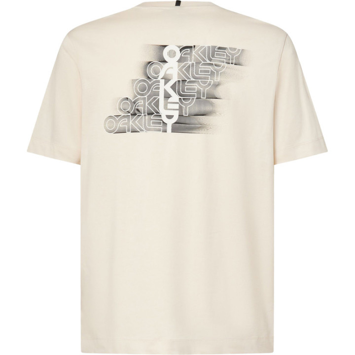 T-Shirt Oakley Stacked Flow - Mist | Oxmoto