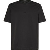 T-Shirt Oakley Stacked Flow - Pitch Black | Oxmoto