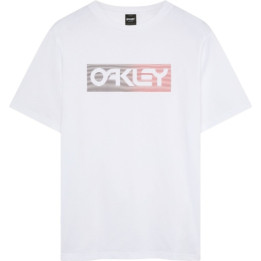 T-Shirt Oakley Dual B1B Logo Tee - blanc | Oxmoto