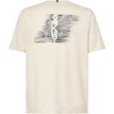 T-Shirt Oakley Stacked Flow - Mist | Oxmoto
