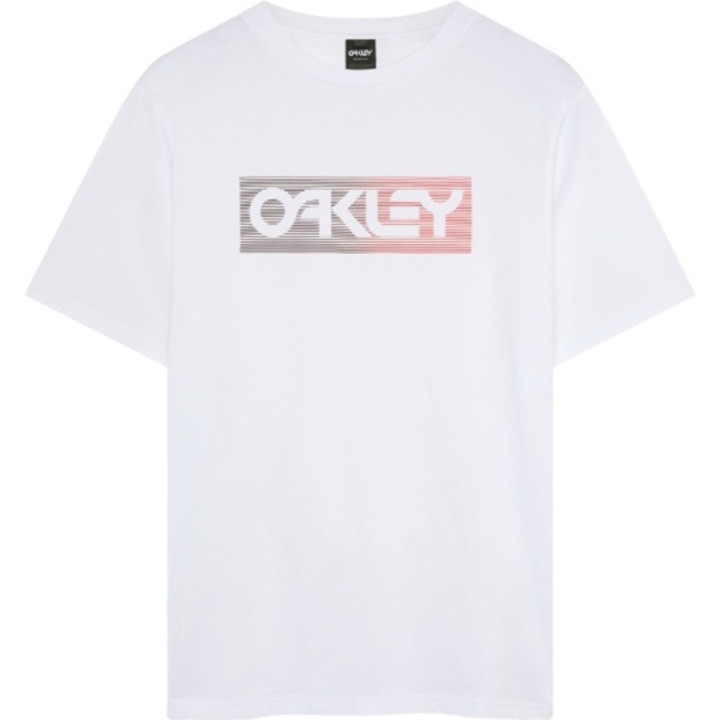 T-Shirt Oakley Dual B1B Logo Tee - blanc | Oxmoto