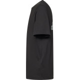T-Shirt Oakley Stacked Flow - Pitch Black | Oxmoto