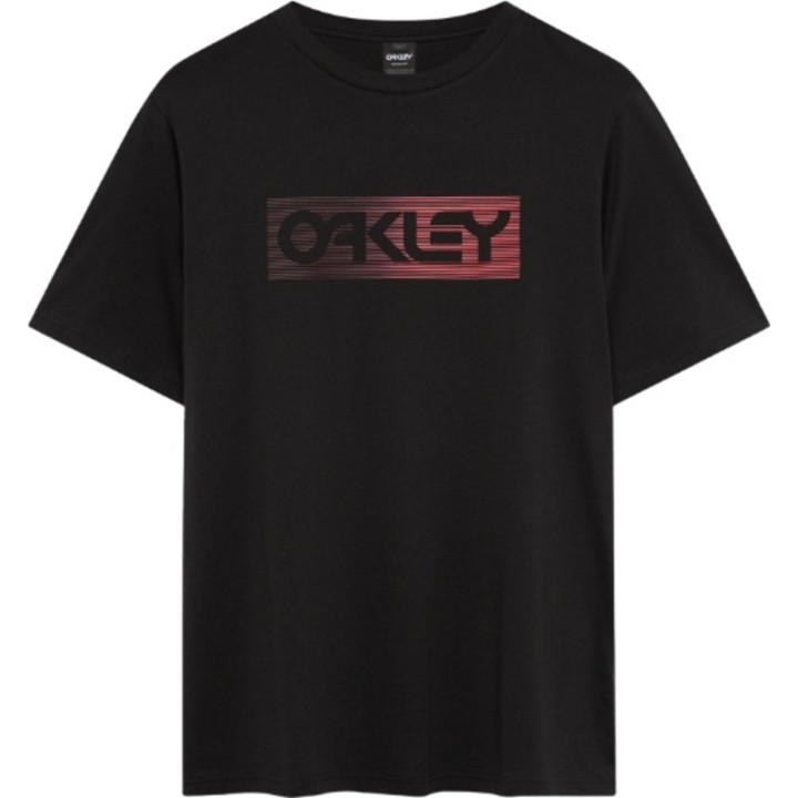 T-Shirt Oakley Dual B1B Logo Tee - Pitch Black | Oxmoto