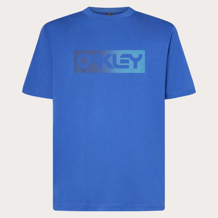 T-Shirt Oakley Dual B1B Logo Tee - Crystal Blue | Oxmoto