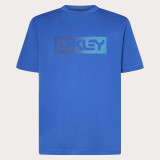 T-Shirt Oakley Dual B1B Logo Tee - Crystal Blue | Oxmoto