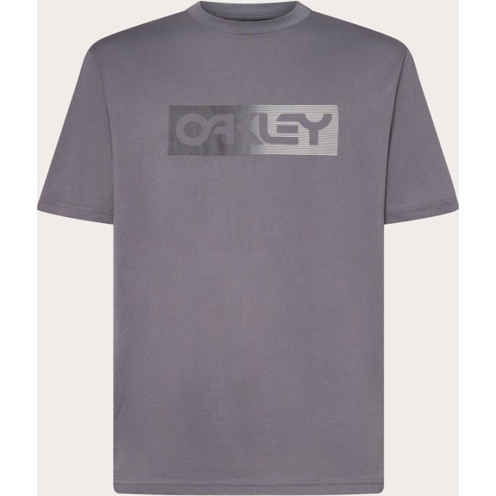 T-Shirt Oakley Dual B1B Logo Tee - gris | Oxmoto