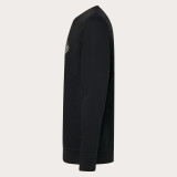 Hoodie Oakley New Ellipse Crew - Blackout | Oxmoto