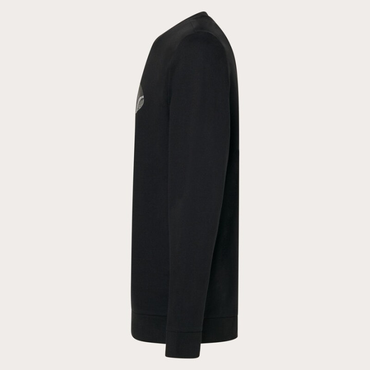 Hoodie Oakley New Ellipse Crew - Blackout | Oxmoto