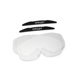 Écran Oakley O Frame 2.0 MX Roll-off transparent | Oxmoto