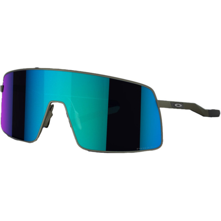Lunettes de soleil Oakley Sutro TI - Satin Lead écran Prizm Sapphire