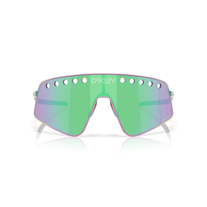 Lunettes de soleil Oakley Sutro TI Sweep - Polished Oil Slick écran Prizm Road Jade