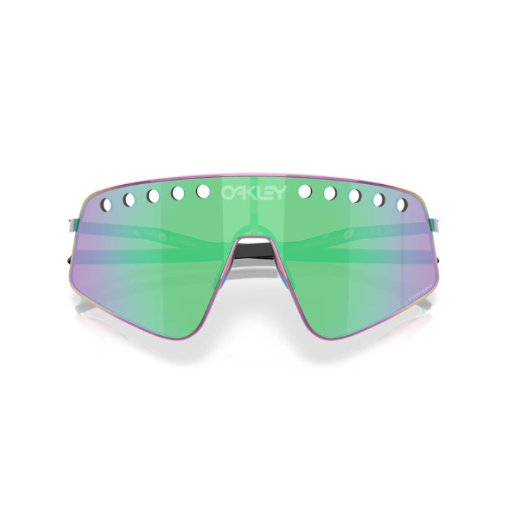 Lunettes de soleil Oakley Sutro TI Sweep - Polished Oil Slick écran Prizm Road Jade