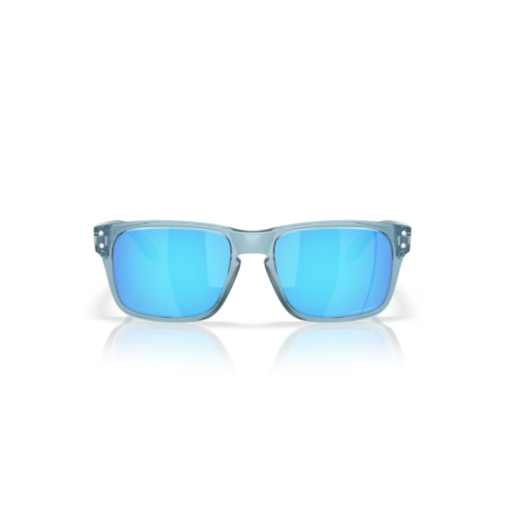 Lunettes de soleil Oakley Holbrook XXS Transparent Stonewash - verres Prizm Sapphire