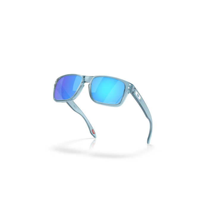 Lunettes de soleil Oakley Holbrook XXS Transparent Stonewash - verres Prizm Sapphire