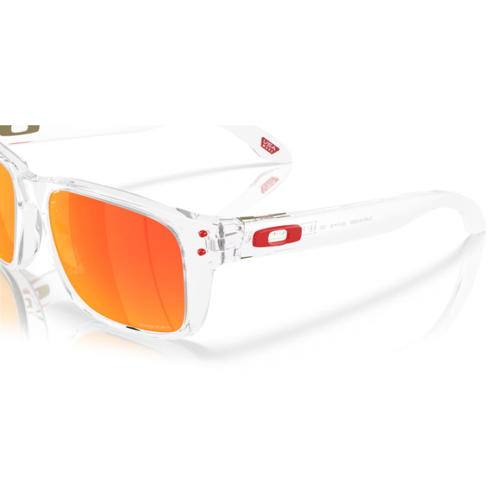 Lunettes de soleil Oakley Holbrook XXS clair - verres Prizm Ruby