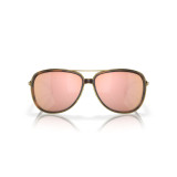 Lunettes de soleil Oakley Split Time Brown Tortoise - verres Prizm Rose Gold Polarized