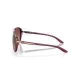 Lunettes de soleil Oakley Split Time Crystal Raspberry - verres G40 Black Gradient