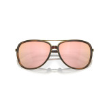Lunettes de soleil Oakley Split Time Brown Tortoise - verres Prizm Rose Gold Polarized