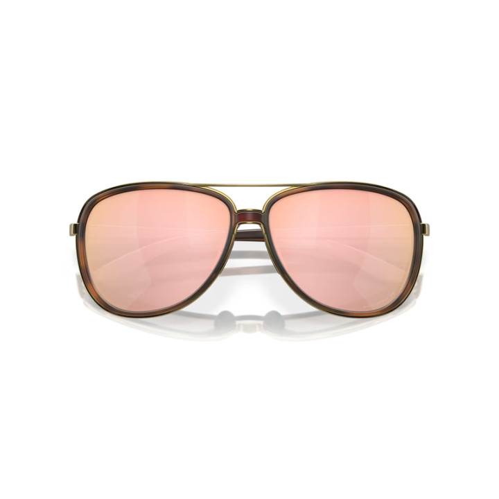 Lunettes de soleil Oakley Split Time Brown Tortoise - verres Prizm Rose Gold Polarized