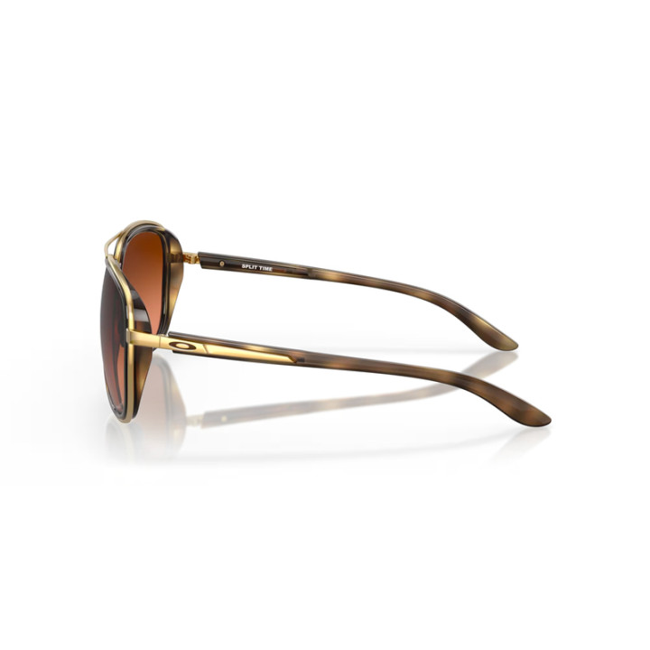 Lunettes de soleil Oakley Split Time Brown Tortoise - verres Prizm Brown Gradient