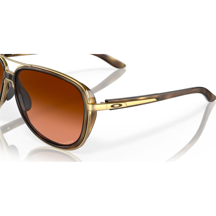 Lunettes de soleil Oakley Split Time Brown Tortoise - verres Prizm Brown Gradient