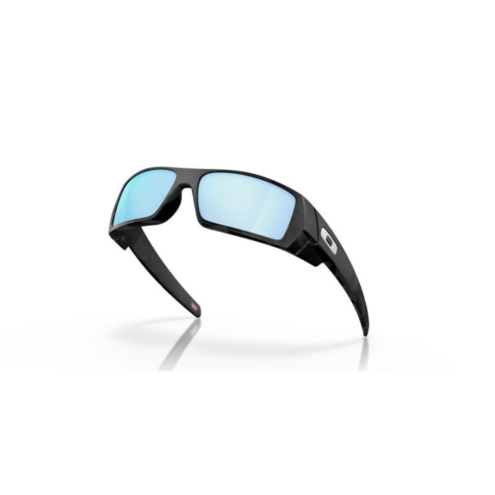 Lunettes de soleil Oakley Gascan Matte Black Camo- verres Prizm Sapphire Deep Water Polarized
