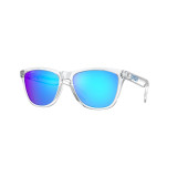 Lunettes de soleil Oakley Frogskins S Crystal Clear - verres Prizm Sapphire