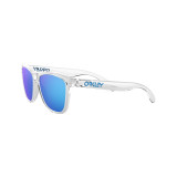 Lunettes de soleil Oakley Frogskins S Crystal Clear - verres Prizm Sapphire