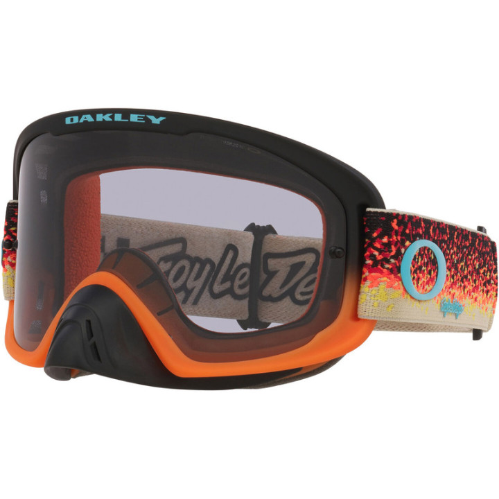Masque Oakley O-Frame 2.0 Pro MX - TLD noir/orange écran gris clair