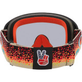 Masque Oakley O-Frame 2.0 Pro MX - TLD noir/orange écran gris clair