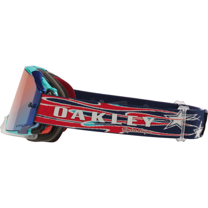 Masque Oakley Airbrake MX - TLD bleu écran Prizm Sapphire