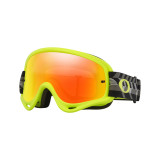 Masque Oakley O-Frame MX - Black Empire écran Fire Iridium