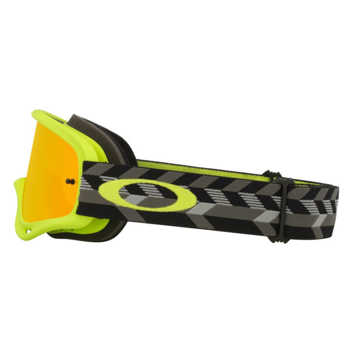 Masque Oakley O-Frame MX - Black Empire écran Fire Iridium