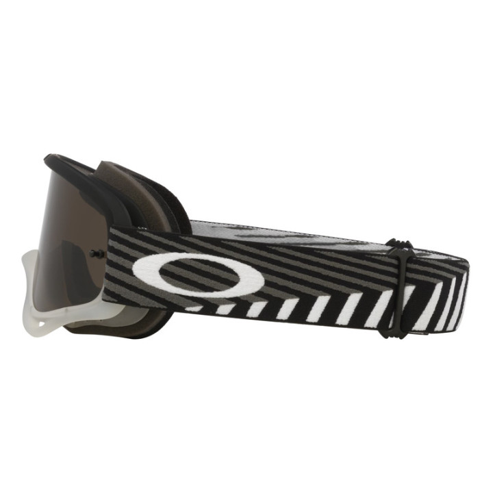 Masque Oakley O-Frame MX - Black Brutal écran gris foncé