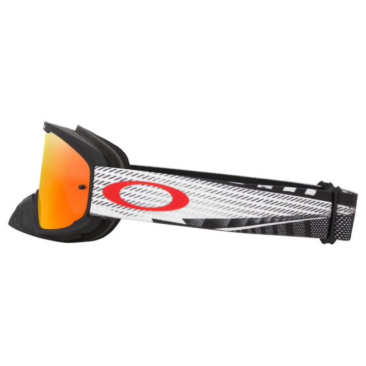 Masque Oakley O-Frame 2.0 Pro MX - Black Forge écran Fire Iridium