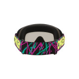 Masque Oakley O-Frame MX Heritage - Jaxson Black écran gris clair