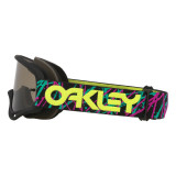 Masque Oakley O-Frame MX Heritage - Jaxson Black écran gris clair