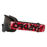 Masque Oakley O-Frame MX Heritage - Red Eddie écran gris foncé