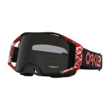 Masque Oakley Airbrake MX - Red Eddie écran gris foncé