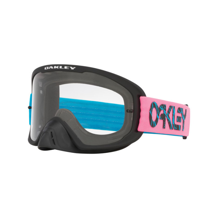 Masque Oakley O-Frame 2.0 Pro MX Heritage - 2 Stroke Blue Pink écran clair