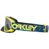 Masque Oakley O-Frame 2.0 Pro MX Heritage - Jaxson Blue écran gris clair