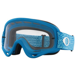 Masque Oakley O-Frame MX - BLUE CRACKLE Clear | Oxmoto