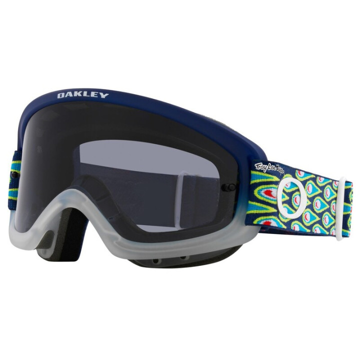 Masque Oakley XS O-Frame 2.0 PRO MX - TLD SPEED BUBBLES NAVY Dark Grey